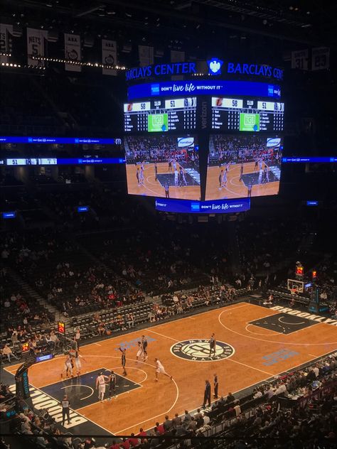 Nets Basketball Brooklyn, Brooklyn Basketball, Barclays Center, Ball Games, Basketball Net, Nyc Girl, New York Life, Dream Wall, U.s. States