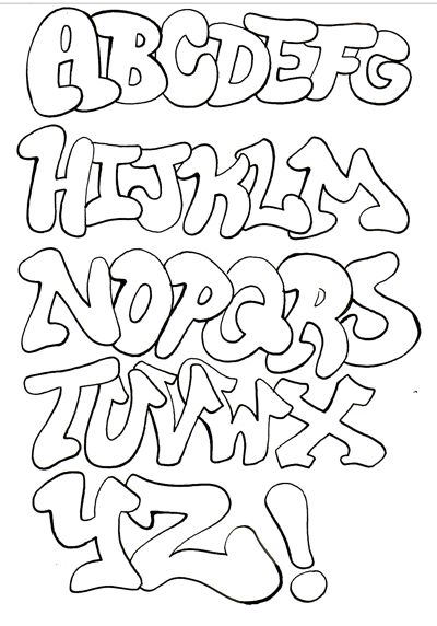 These are part of a handout for the kids in my class. I’m getting into letters this week, so I figured I’d give them something to work off of while they do their own thing. Letters Drawing, Easy Graffiti, Name Coloring Pages, Easy Graffiti Drawings, Graffiti Names, Graffiti Lettering Alphabet, Graffiti Art Letters, Graffiti Letters, Graffiti Words