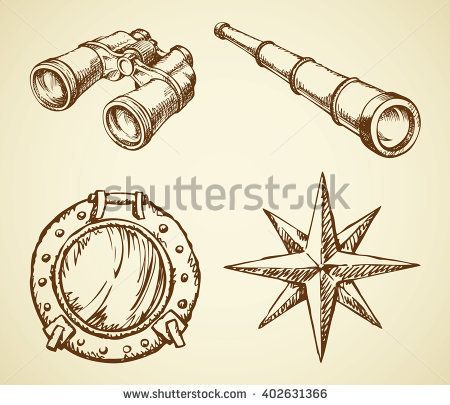 lost star odyssey Telescope Drawing, Oyster With Pearl, Rose Vector, Wind Rose, Vector Art Illustration, Telescopes, Vector Drawing, Free Vector Graphics, Travel Tattoo