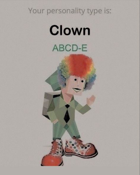 Types Of Clowns, Personality Aesthetic, Clown Pics, Clown Core, Circus Aesthetic, Not Aesthetic, Clowns Funny, Cute Clown, Clowning Around