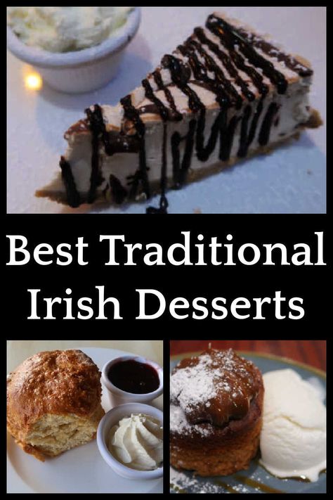 Traditional Irish Desserts – the best authentic classic dishes you can enjoy for dessert treats – for all year and your St. Patrick’s Day celebration party. St Patrick’s Dessert Recipes, Desserts For St Pats Day, Traditional St Patricks Day Desserts, Desserts For St Patrick’s Day, Irish Deserts Easy, Irish Desserts Traditional St Pattys, Irish Dishes Easy, Irish Desserts Traditional Ireland Easy, Traditional Irish Dessert Recipes