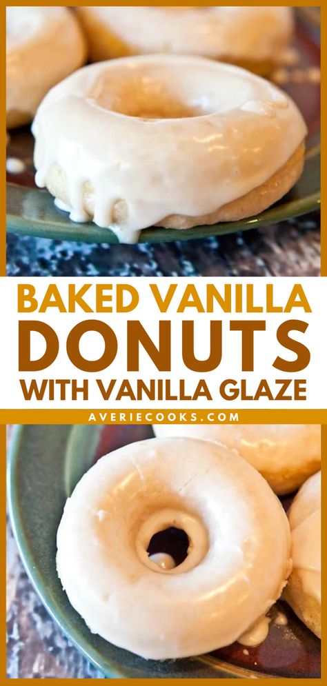 Mini Donut Maker Recipes, Glazed Donuts Recipe, Donut Glaze Recipes, Donut Maker Recipes, Best Donut Recipe, Baked Donut Recipe, Mini Donut Recipes, Baked Doughnut Recipes, Mini Donuts Maker