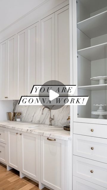 Melissa Manzardo Hryszko on Instagram: "This butler's pantry is gonna work!  When our clients gave us their wish list for what they wanted in this space, we had to deliver…while making it a beautiful space since it’s right off their formal dining room and next to their kitchen.  First up are @subzeroandwolf fridge drawers, a personal favourite of ours, then an ice maker for when it’s time to shake up some martinis in this space, and then a mini dishwasher to keep this area of the home tidy as can be.  That beautiful cabinet is directly across from the opening to the dining room, so the site line is of all of their beautiful China and glassware.  #butlerspantry #wetbar #housegoals #dreamhome #kitchen #customcabinetry #customhomes #springbankcustom3" Fridge In Butlers Pantry, Mini Butlers Pantry, Veranda Estate Homes, Mini Dishwasher, Snack Station, Fridge Drawers, Kitchen 2024, Butler’s Pantry, Number 50