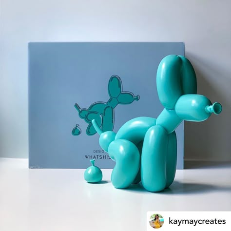 Cercei Din Lut Polimeric, Balloon Dog Sculpture, Balloon Dog, Toy Art, Clay Art Projects, Cute Room Decor, Diy Clay, Dry Clay, Clay Projects