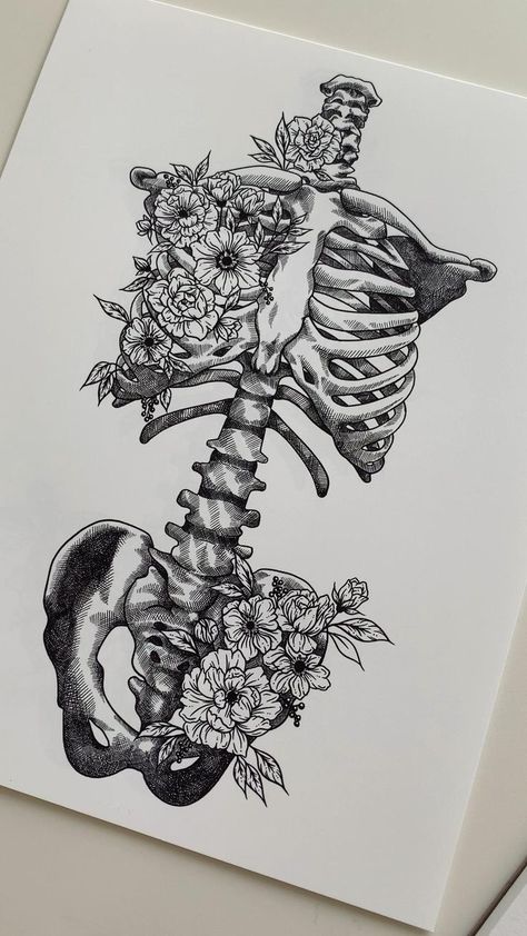 Drawing Ideas Skeleton, Good Drawing Ideas, Meaningful Drawing Ideas, Meaningful Drawing, Skeleton Drawing, Skeleton Drawings, Tattoo Zeichnungen, Skeleton Tattoos, Gothic Tattoo