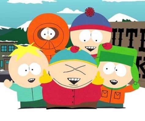 Princess Kenny, Kyle Broflovski, Eric Cartman, Want To Draw, South Park Characters, South Park Fanart, Pink Girly Things, Group Photo, Anime Best Friends