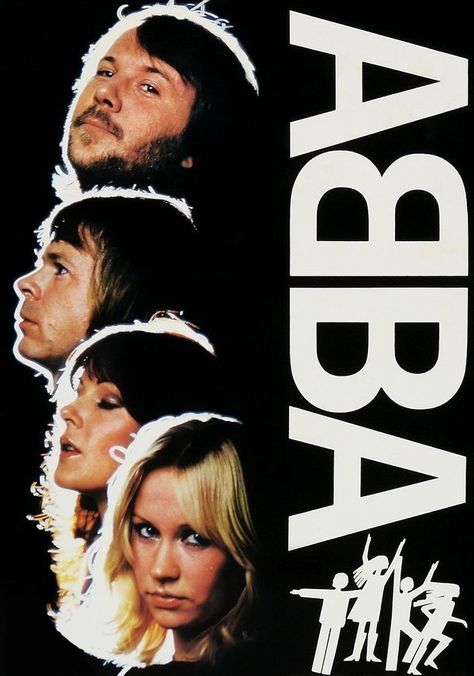 Vintage Abba Poster, Abba Poster, Abba Band, 80s Movie Posters, Baba Jaga, Grunge Posters, Iconic Poster, Vintage Music Posters, Music Poster Design