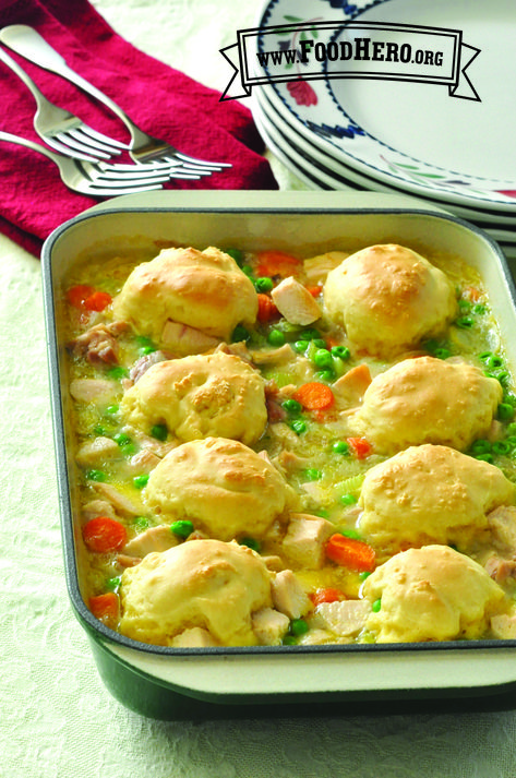 Looking for an easy dinner? Need to use up some leftover cooked chicken or turkey? Try our Chicken and Dumpling Casserole #casserole #easymeals #chicken #leftovers #potpie #dumplings Chicken And Dumpling Casserole, Mini Farms, Chicken Dumpling Casserole, Dumpling Casserole, Preserving Foods, Poultry Dishes, Amish Recipes, Idee Pasto Sano, Chicken And Dumplings