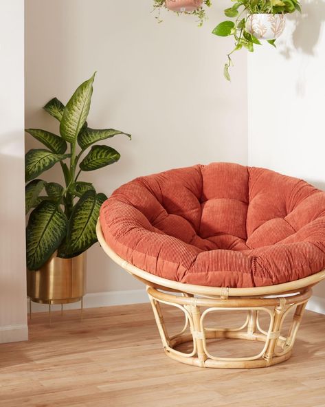 Papasan Chair Frame, Papasan Chair Cushion, Bowl Chair, Chair Frame, Relaxation Room, Papasan Chair, Redecorate Bedroom, Style Deco, Chair Cushion