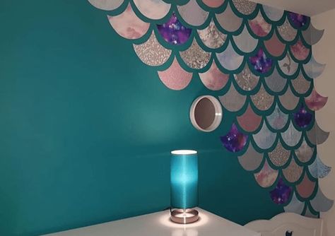 Mermaid Decor Bedroom, Mermaid Room Decor, Mermaid Bedroom, Mermaid Bathroom, Mermaid Nursery, Magical Mermaid, Mermaid Room, Mermaid Diy, Mermaid Decor