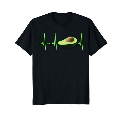 Amazon.com: Avocado T-Shirt - Best Avocado Heartbeat T-Shirt Gift Tee: Clothing Avocado Shirt, Avocado T Shirt, Halloween Day, Dad Son, Great Gifts For Men, Women T Shirt, In A Heartbeat, Types Of Shirts, Branded T Shirts