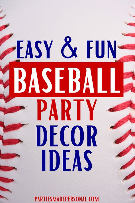 Baseball Water Bottle Labels, Baseball Theme Office Party, Baseball Scoreboard Diy Birthday Parties, Cricut Baseball Party Decorations, Baseball Photo Booth Ideas, Baseball End Of Season Party Ideas, Diy Baseball Party Decor, Baseball Concession Stand Ideas Diy, Baseball Party Concession Stand Ideas