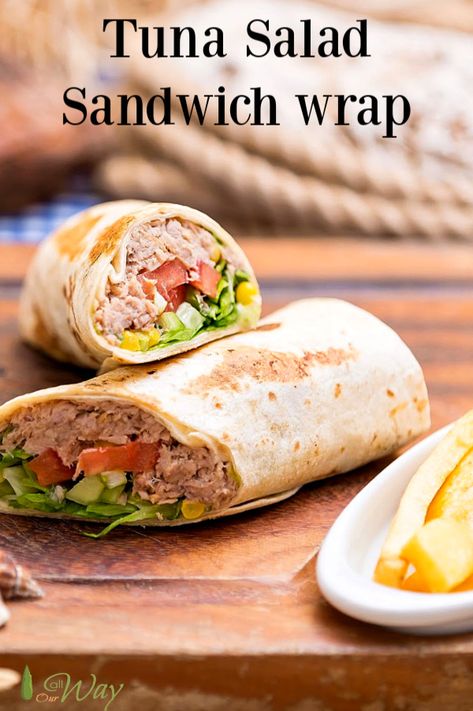 Tuna Wraps Recipes, Classic Tuna Salad Sandwich, Spicy Tuna Salad, Classic Tuna Salad, Tuna Wrap, Sandwich Wraps Recipes, What Is Healthy Food, Healthy Foods To Make, Tuna Salad Sandwich