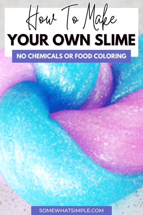 Mermaid Slime Recipe Diy, Non Stick Slime Recipe, Slime Recipe With Conditioner, Slime With Activator And Glue, Easy Homemade Slime For Kids, How To Fix Over Activated Slime, Fun Slime Recipes, Easy Homemade Slime, Non Toxic Slime Recipes Kids