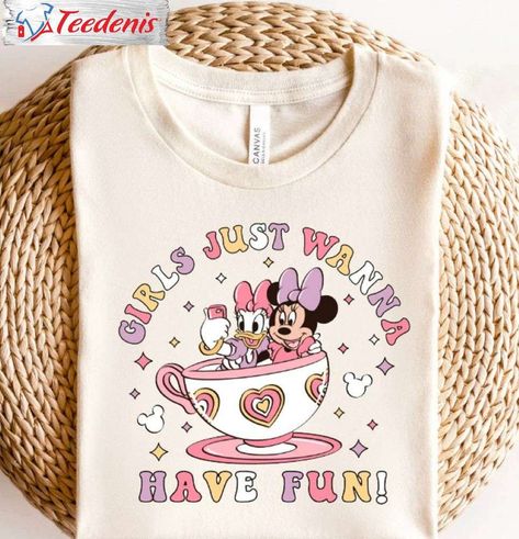 Disney Minnie Daisy Summer Shirt, Just Wanna Have Sun Disney Besties Unisex Hoodie Long Sleeve, Disney Gifts For Adults https://teedenis.com/product/disney-minnie-daisy-summer-shirt-just-wanna-have-sun-disney-besties-unisex-hoodie-long-sleeve-disney-gifts-for-adults/ Girls Trip Disney Shirts, Disney Besties, Disney Gifts For Adults, Matching Disney Shirts, Disney Trip Shirts, Trip Shirts, Minnie Mouse Shirts, Daisy Girl, Disney World Shirts