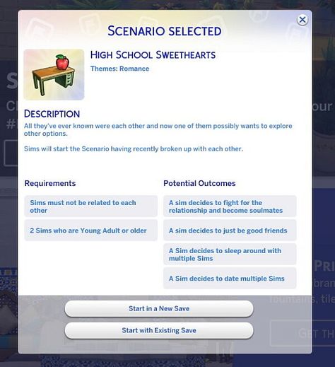 High School Sweethearts from Kawaiistacie Sims 4 College, Sims 4 School, Sims 4 High School, Sims 4 Skills, Sims 4 Jobs, Sims Challenge, Sims 4 Cheats, Sims 4 Tsr, Sims 4 Challenges