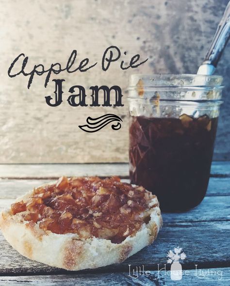 Apple Pie Jam Recipe Apple Pie Jam, Jam Canning, Canning Jam Recipes, Jam Recipes Homemade, Canning Recipe, Canning Jam, Apple Jam, Diced Apples, Jam And Jelly