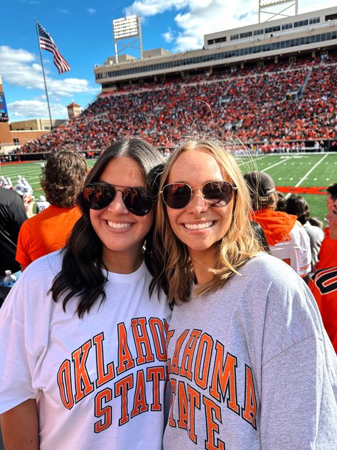 Oklahoma State Football, University Aesthetic, Go Pokes, College Gameday, Oklahoma State Cowboys, Oklahoma State University, Dream College, Oklahoma State, Cowboy And Cowgirl