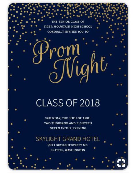 Baile Prom Invitations, Prom Party Ideas, Starry Night Prom, Prom Invites, Prom Tickets, Prom Posters, Prom Planning, Neon Prom Dresses, Prom Themes