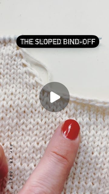 Knit Round Neckline, How To Knit A Round Neckline, Knitting Necklines How To, How To Knit A Neckline, Knitting Necklines, Casting Off Knitting, Bind Off Knitting, Knitting 101, Knitting Videos Tutorials