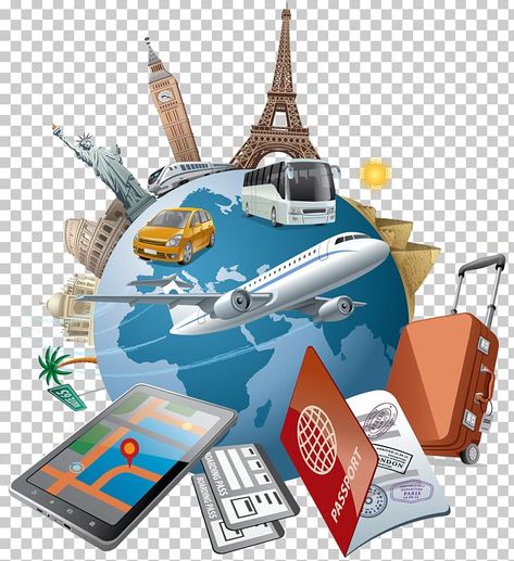 Travels Logos Design, Travel Animation, Travel Agency Poster, Cartoon Photography, Travel Graphic Design, Travel Png, Tourism Design, Travel Agency Logo, Travel Baggage