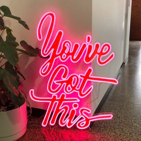 #NeonLightSigns #BrightIdeas #NeonSigns #BrightIdeas Word Lights, Pinterest Headquarters, Ambiguous Quotes, Neon Quotes, Commercial Signs, Crazy House, Office Gym, Business Signage, Quick Quotes