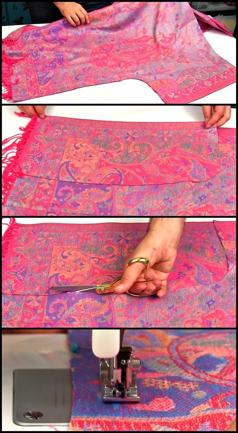 Kimono Diy, Kimono Sewing Pattern, Pashmina Scarves, Diy Kimono, Beautiful Kimono, 5 Dollars, Sew Ins, Magic Garden, Kimono Pattern