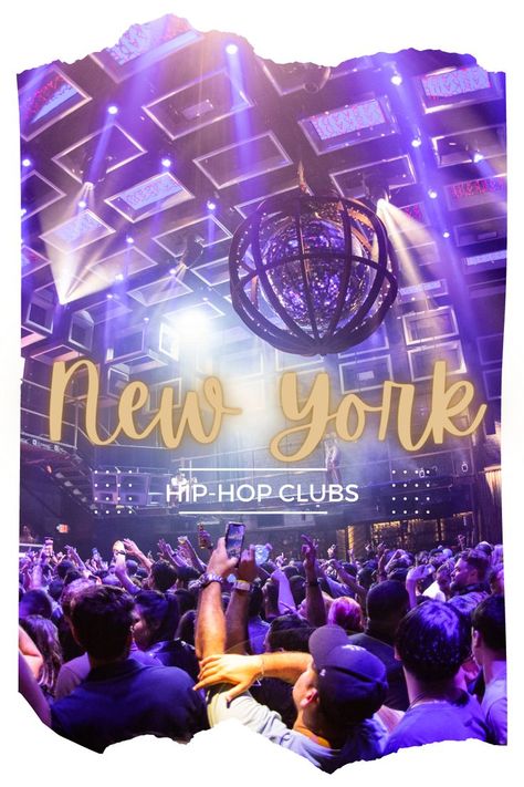 Clubs For Hip-Hop In New York Nightlife Club, Dance Clubs, New York Night, Vacation Usa, Best Club, Music Venue, Dance Hall, Nyc Trip, Hip Hop Dance