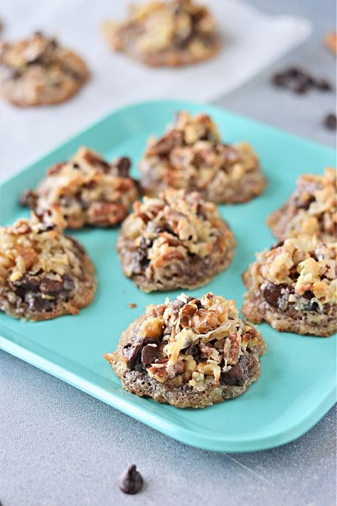 Keto Magic Cookies - Only 3 Net Carbs Per Serving Keto Magic Cookies Recipe, Keto Magic Cookies, Exotic Desserts, Magic Cookies, Keto Tortilla, Friendsgiving Food Ideas, High Fat Snacks, High Protein Cookies, Flourless Cookies