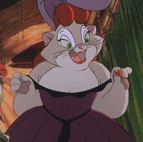 An American Tail Miss Kitty, Miss Kitty Mouse, Goofy Pfps, An American Tail, Cartoon Fashion, Miss Kitty, Old Advertisements, Royale High, Matching Pfps