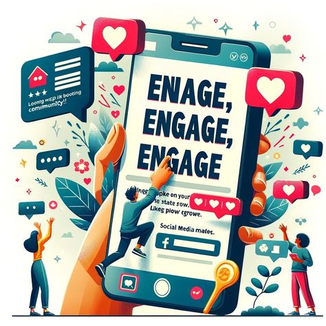 Engaging with your audience on social media Is not just about posting content; it's about creating a conversation, building relationships, and connecting with your community. That's the energy we're aiming for! Respond to comments, like posts, share content, and show your audience that you're not just a brand, but a friend. 👍❤️ Engagement is the key to building a loyal and enthusiastic community around your brand. Ready to turn likes into lasting relationships? 🌟 #EngageToGrow#SocialMediaInte... Deep Conversation Starters, Posting Content, Conversation Starters For Couples, Deep Conversation, Lasting Relationships, Engagement Videos, Engagement Strategies, Building Relationships, Deeper Conversation