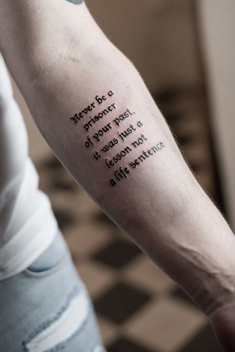 Tattoo Frases, Personalized Tattoos, Meaningful Tattoos For Men, Wörter Tattoos, Tattoos Creative, Tattoo Quotes For Men, Dragons Tattoo, Tato Dengan Makna, Tattoo Placements