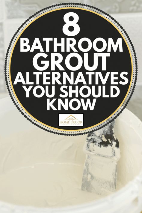 Groutless Tile, Tile Around Bathtub, Easy Grout, Diy Grout, Bathroom Grout, Epoxy Grout, Floor Grout, Coloured Grout, White Bathroom Tiles