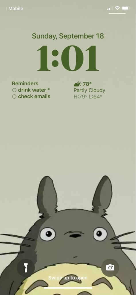 Ios 16 Wallpaper Aesthetic Cartoon, Ghibli Lockscreen Wallpaper, Studio Ghibli Ipad Homescreen, Ghibli Wallpaper Ios 16, Totoro Wallpaper Aesthetic Ipad, My Neighbor Totoro Lockscreen, Studio Ghibli Ios 16 Wallpaper, Totoro Themed Phone, Totoro Iphone Layout