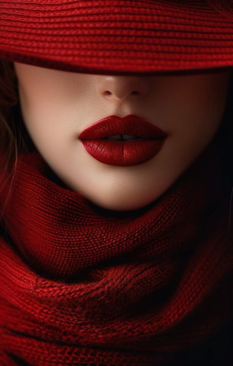 Trippy Optical Illusions, Red Lipstick Aesthetic, Biker Girl Outfits, Crown Aesthetic, Red Lipstick Makeup, My Saves, Red Lip Makeup, Makeup Mistakes, Hot Lips