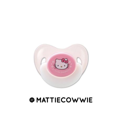 I Want A Baby, Hello Kitty Baby, Rainbow Ribbon, Hello Kitty Birthday, Iphone App Design, 2nd Baby, Cute Little Things, Baby Pacifier, Niece And Nephew