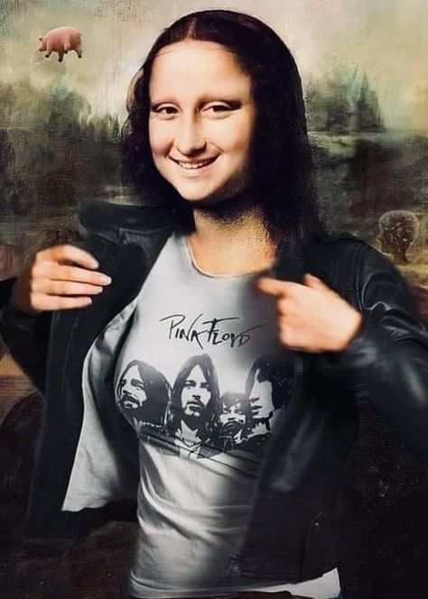 Lisa Images, La Mona Lisa, Mona Lisa Art, Art Mona Lisa, Mona Lisa Parody, Pink Floyd Art, Lisa Smile, Mona Lisa Smile, The Mona Lisa