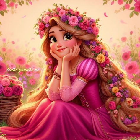 Rupenzal Tangled, Rapunzel Photo, Rapunzel Video, Life With Cats, Rapunzel Princess, Princesas Disney Anime, Disney Princess Artwork, Disney Princess Rapunzel, Images Disney