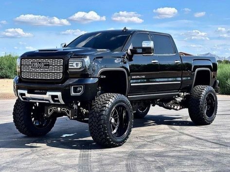 Expensive Accessories, Squatted Trucks, Gmc Denali Truck, Denali Truck, Jacked Up Chevy, Country Trucks, Hot Trucks, Gmc Denali, Trucks Chevy