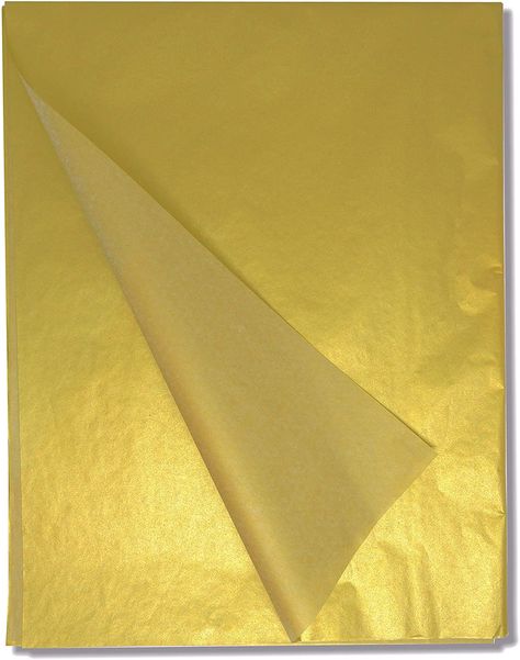 Gold Tissue Paper - 50 Sheets 20' x 26' Metallic Gold Gift Wrapping Tissue for DIY Crafts - For Gift Bags Boxes Wine and Champagne #papercrafts Gold Gift Wrapping, Gold Tissue Paper, Wrapping Paper Crafts, Wine Gift Bag, Wine Box, Gold Gift, Diy Crafts For Gifts, Diy Arts And Crafts, Wine Gifts