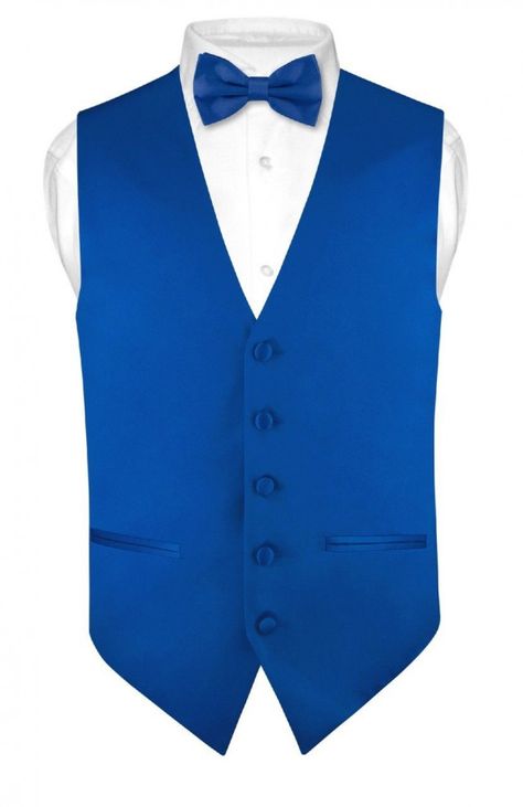 #suitvest #suit #vest #aesthetic White Cardigan Outfit Fall, Chambelanes Outfits, Men Vest Outfits, Royal Blue Bow Tie, Court Outfit, Mens Dress Vests, Vest Outfits Men, Vesuvio Napoli, Quinceanera Themes Dresses