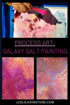 Galaxy Salt Painting, Space Painting Preschool, Galaxy Activity For Preschool, Space Craft For Preschoolers, Astronaut Crafts For Kids Preschool, Space Science For Preschool, Galaxy Crafts For Toddlers, Up In The Sky Preschool Theme, Planet Sensory Activities