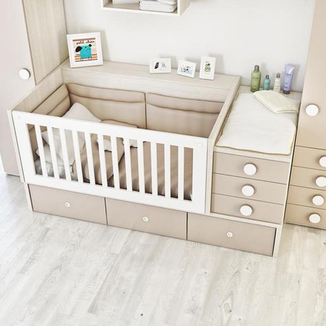 Transforming Table, Baby Crib Designs, Best Baby Cribs, Crib Design, Baby Furniture Sets, Baby Boy Room Decor, Nursery Room Design, Baby Room Inspiration, Dekorasi Kamar Tidur