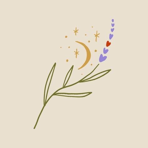 Lavender Illustration, Blossom Logo, Lgbt Center, Minimal Illustration, Logo Outline, Outline Illustration, Kids Game, Vector Sketch, Art Minimal