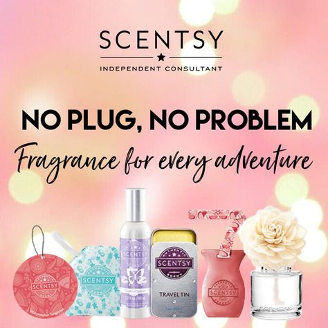 No Plug, No Problem
Fragrance for every adventures Scentsy Unplugged, Scentsy Hacks, Scentsy Sample Ideas, Scentsy Pictures, Scentsy Flyers, Scentsy Games, Scentsy Facebook Party, Scentsy Oils, Scentsy Marketing