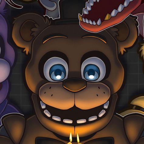 Happy 10th Birthday, FNAF 🎉 . Being a fan nearly the whole ten years, it’s amazing to see how far the game has come, it was definitely an integral part of my childhood. Thanks Scott! . . . . . . . #fnaf #fnaffanart #fnaf10thanniversary #birthday #anniversary #digitalart #fanart #procreate #fnaf1 #scottcawthon #freddyfazbear #bonniethebunny #chicathechicken #foxythepirate #goldenfreddy #artist Silly Bear, Golden Freddy, Happy 10th Birthday, Scott Cawthon, Fnaf 1, Freddy Fazbear, I Like That, 10 Anniversary, 10th Anniversary