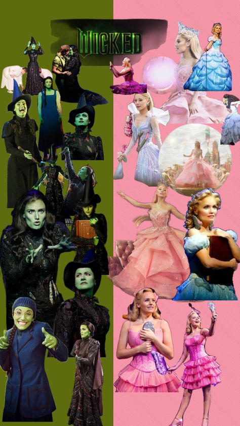 #Wicked #broadway #galinda #elphaba #pink #green #thisorthat #hamilton #&juliet #dearevenhanson #mamamia #meangirls Elphaba Costume, Wicked Witch Costume, Wicked Broadway, Broadway Wicked, Wicked Book, Wicked Costumes, Elphaba And Glinda, Best Celebrity Halloween Costumes, Wicked Musical