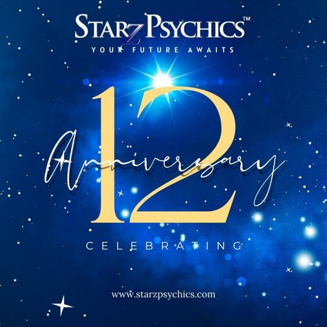 Professional Celebration, Happy 12th Anniversary, 12th Anniversary, Free Tarot Reading, Online Psychic, Psychic Reading, Psychic Readings, Happy Anniversary, Tarot Reading