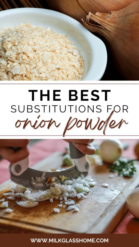 18 Best Substitutions for Onion Powder in Any Recipe Onion Powder Substitute, Cilantro Plant, Types Of Onions, Dehydrated Onions, Homemade Spices, Minced Onion, Spices And Seasonings, Homemade Sauce, Onion Powder