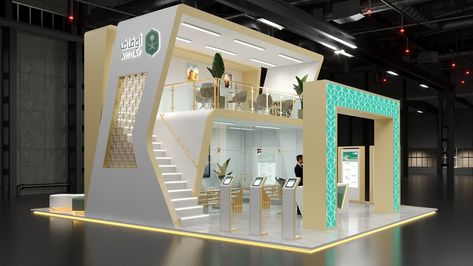 Awqaf Booth Design 3d Booth Design, L Shape Exhibition Booth Design, Booth 3x3, Complexcon Booth Design, Booth 3x3 Exhibition, 1 Side Open Exhibition Stall Design, Stall Design, Exhibition Stall Design, Exhibition Stall